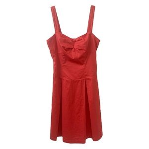 Jacob Coral 50’s Retro Dress Skater Cotton Mini Women’s 6